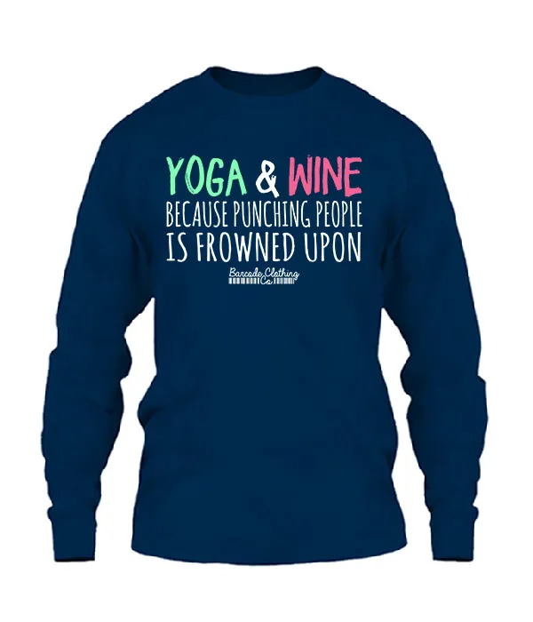 Yoga & Wine Because